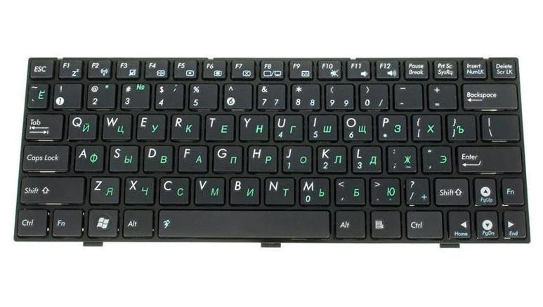 Клавиатура для ноутбука Asus 1004/1004DN rus Black (169875)