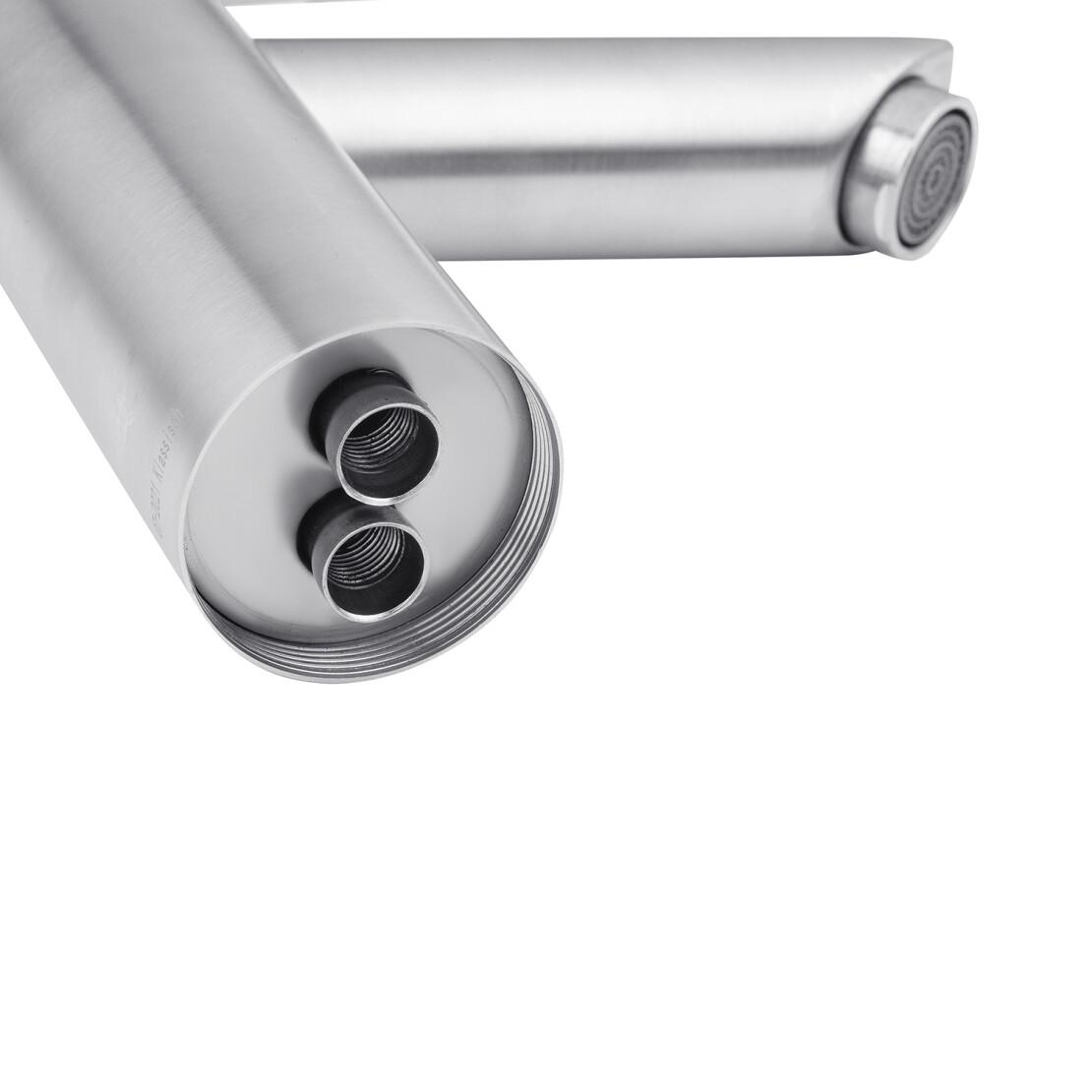 Смеситель для раковины Kroner KRP Edelstahl Klassisch ESG010 Нержавеющая сталь (CV022994) - фото 6 Смеситель для раковины Kroner KRP Edelstahl Klassisch ESG010 Нержавеющая сталь (CV022994) - фото 6