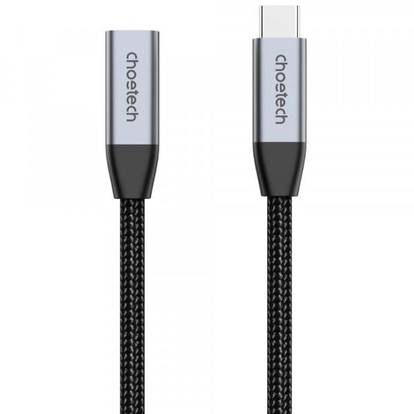 Кабель Choetech USB 3.1 Type-C MF 2 м 100W Black (XCC-1039-CA-GY)