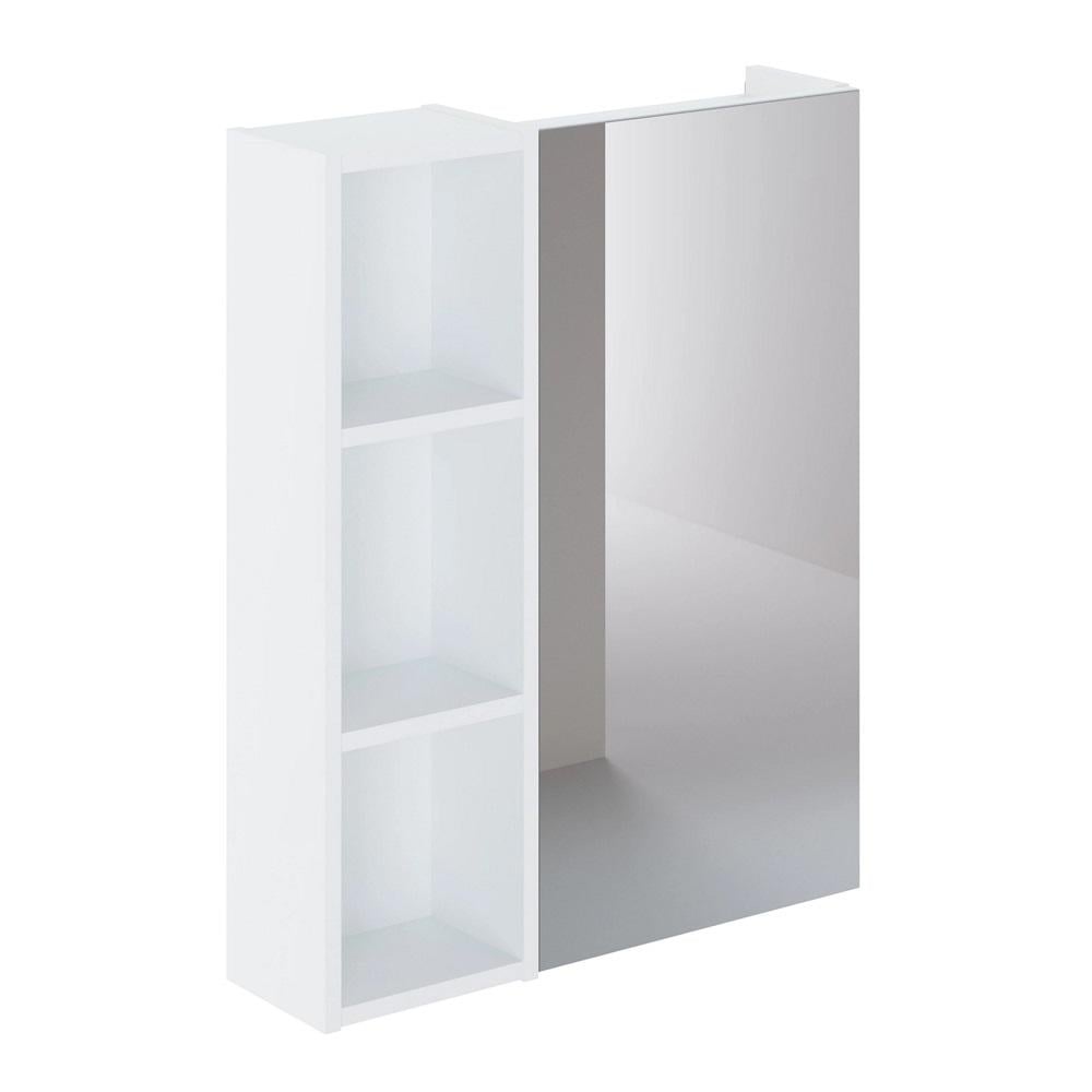 Зеркало-шкаф MVK Vostok Lite 60 левый 600х160х750 мм Белый стокгольмский (8101wh-1)