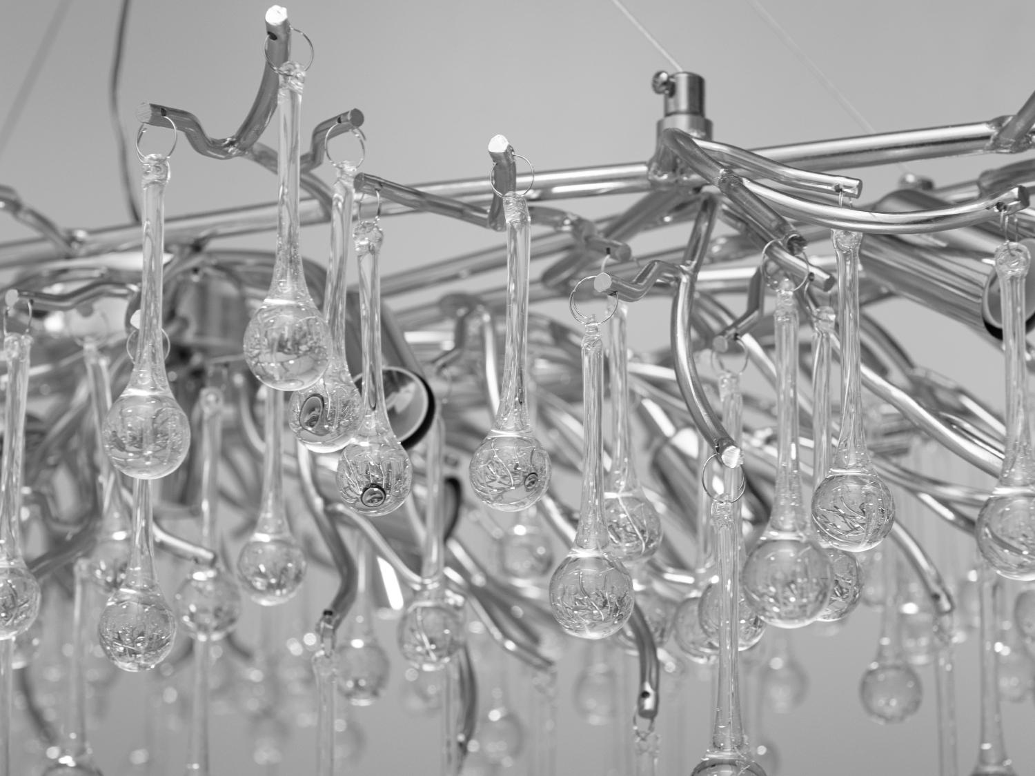 Люстра кришталева підвісна 40 Вт Хром (607-L1200CH) - фото 4 Люстра кришталева підвісна 40 Вт Хром (607-L1200CH) - фото 4