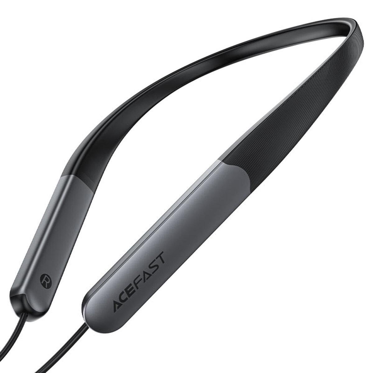 Навушники бездротові Acefast N1 neck hanging BT5.3 earphones IPX4 Black (6974316282808) - фото 4 Навушники бездротові Acefast N1 neck hanging BT5.3 earphones IPX4 Black (6974316282808) - фото 4