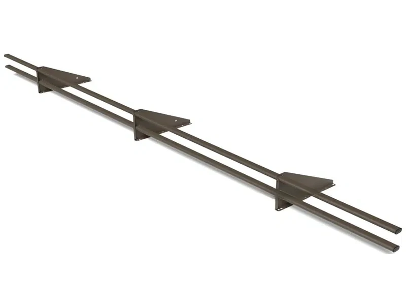 Снігозатримувач трубчастий універсальний 3 м RAL 8019/Темно-Коричневий (2534659186) - фото 1 Снігозатримувач трубчастий універсальний 3 м RAL 8019/Темно-Коричневий (2534659186) - фото 1