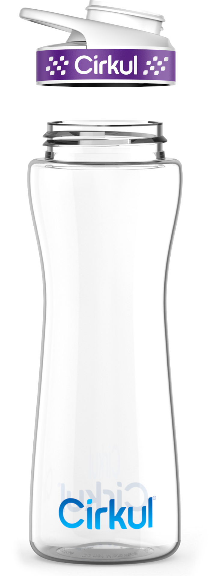 Бутылка для воды Cirkul с пластиковой крышкой 650 мл Фиолетовый (id_40596) - фото 1