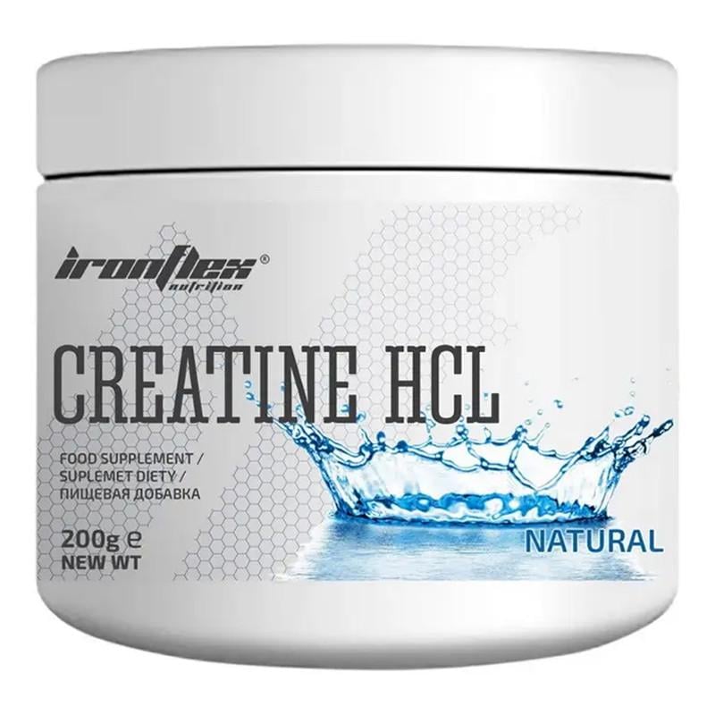 Креатин гидрохлорид IronFlex Creatine HCL без вкуса 200 г (18289-01)