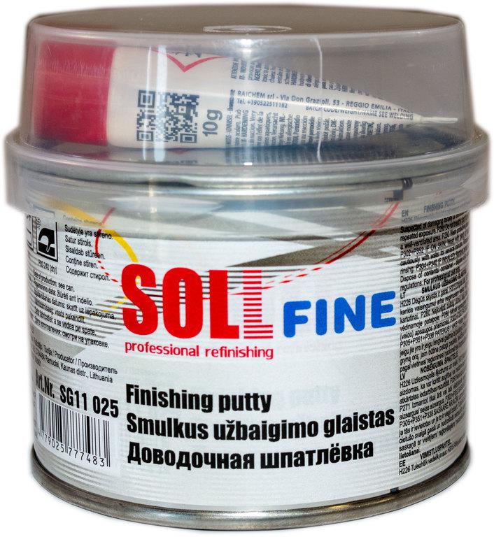 Шпаклевка финишная 0,25 кг SOLL Fine Белый (000032330)