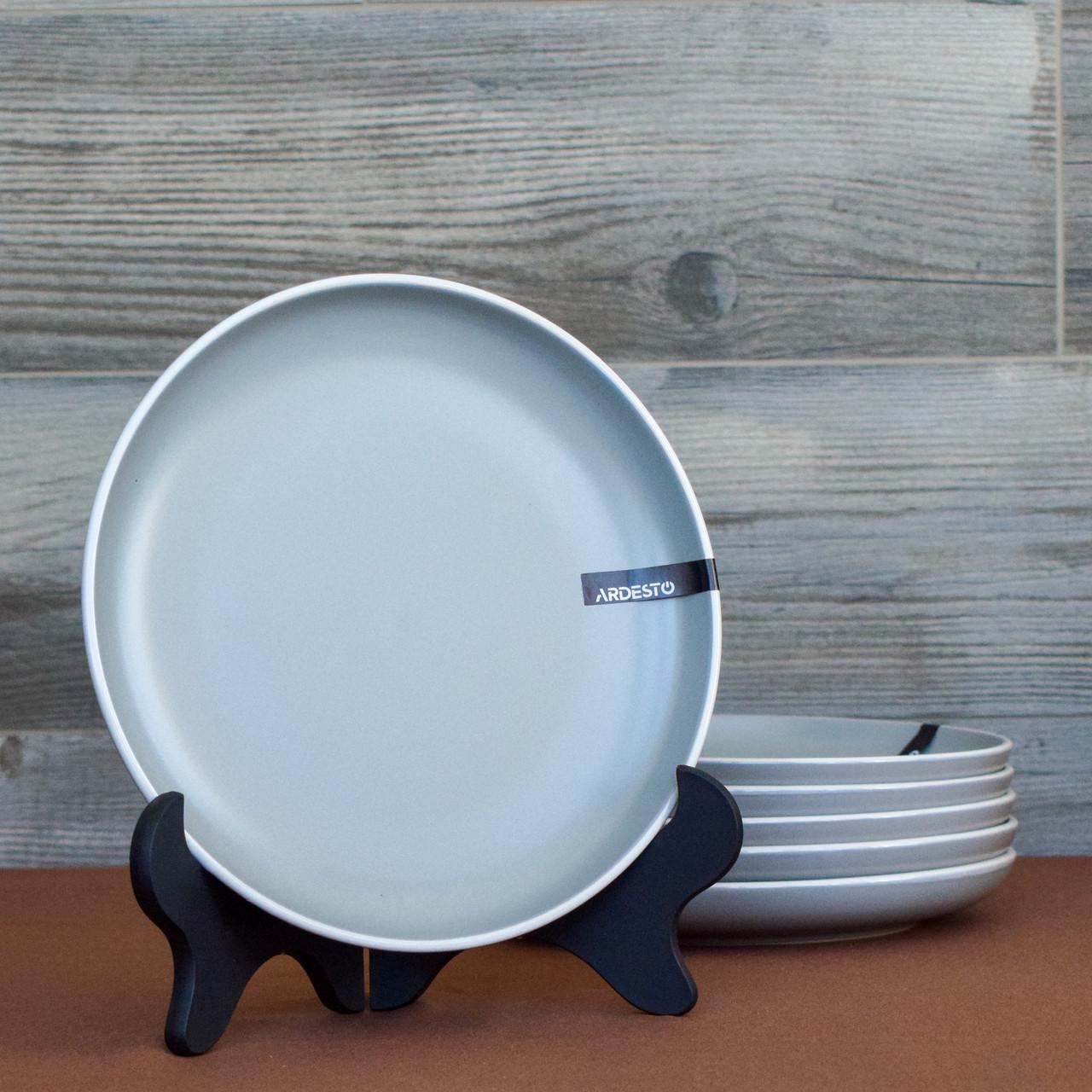 Сервиз столовый Ardesto Cremona Dusty 30 Серый - фото 7 Сервиз столовый Ardesto Cremona Dusty 30 Серый - фото 7