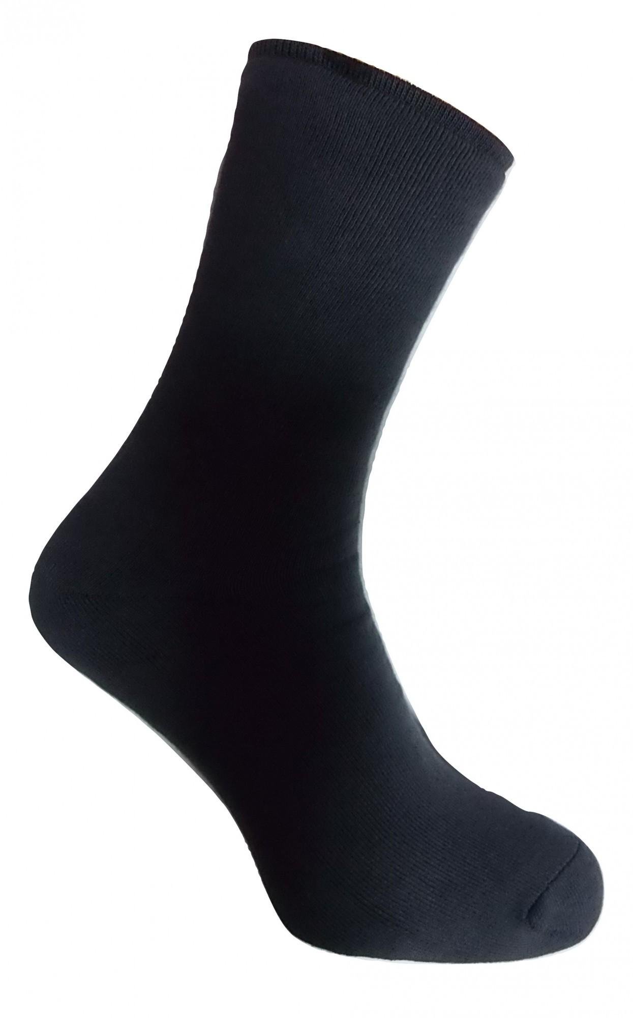 Носки Новая пара 442-348 махровые без резинки средние р. 39-41 Черный (2348044203413)