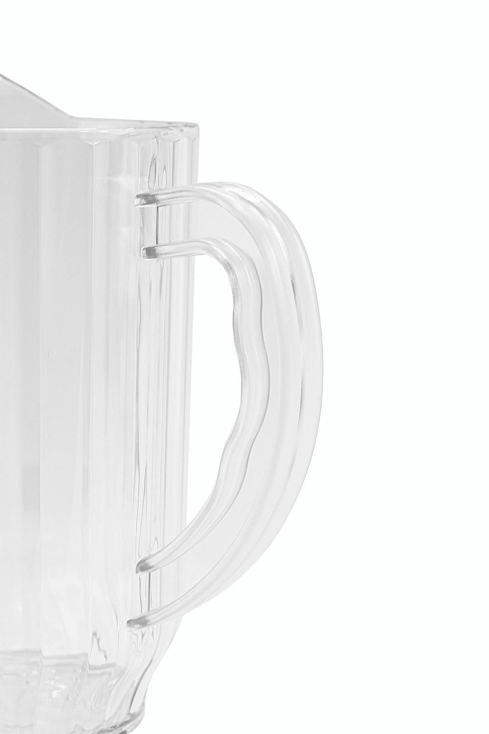 Кувшин One Chef из поликарбоната небьющийся 950 мл 17 см 10,4 см Прозрачный (48697) - фото 2 Кувшин One Chef из поликарбоната небьющийся 950 мл 17 см 10,4 см Прозрачный (48697) - фото 2