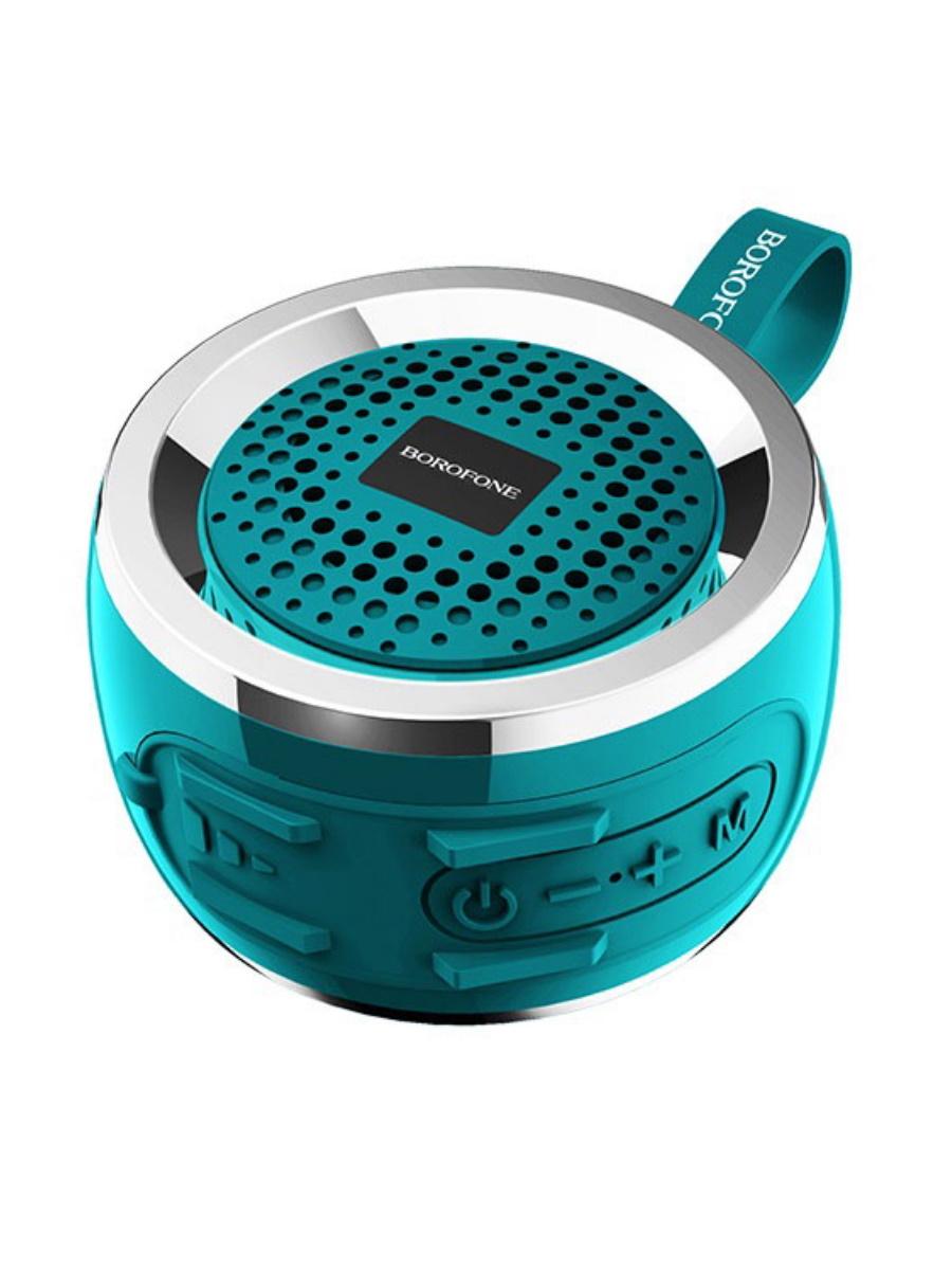 Колонка Borofone BR2 Aurora sports wireless speaker Зеленый (42989)