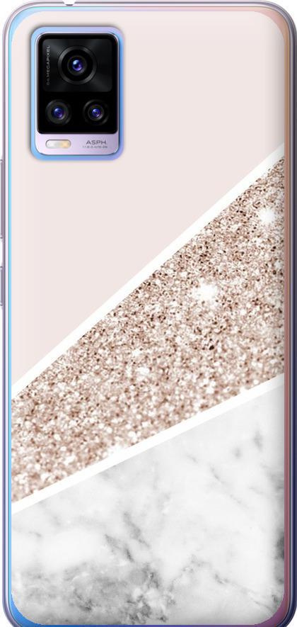 Чехол на Vivo V20 Пастельный мрамор (4342t-2127-42517) Чехол на Vivo V20 Пастельный мрамор (4342t-2127-42517)
