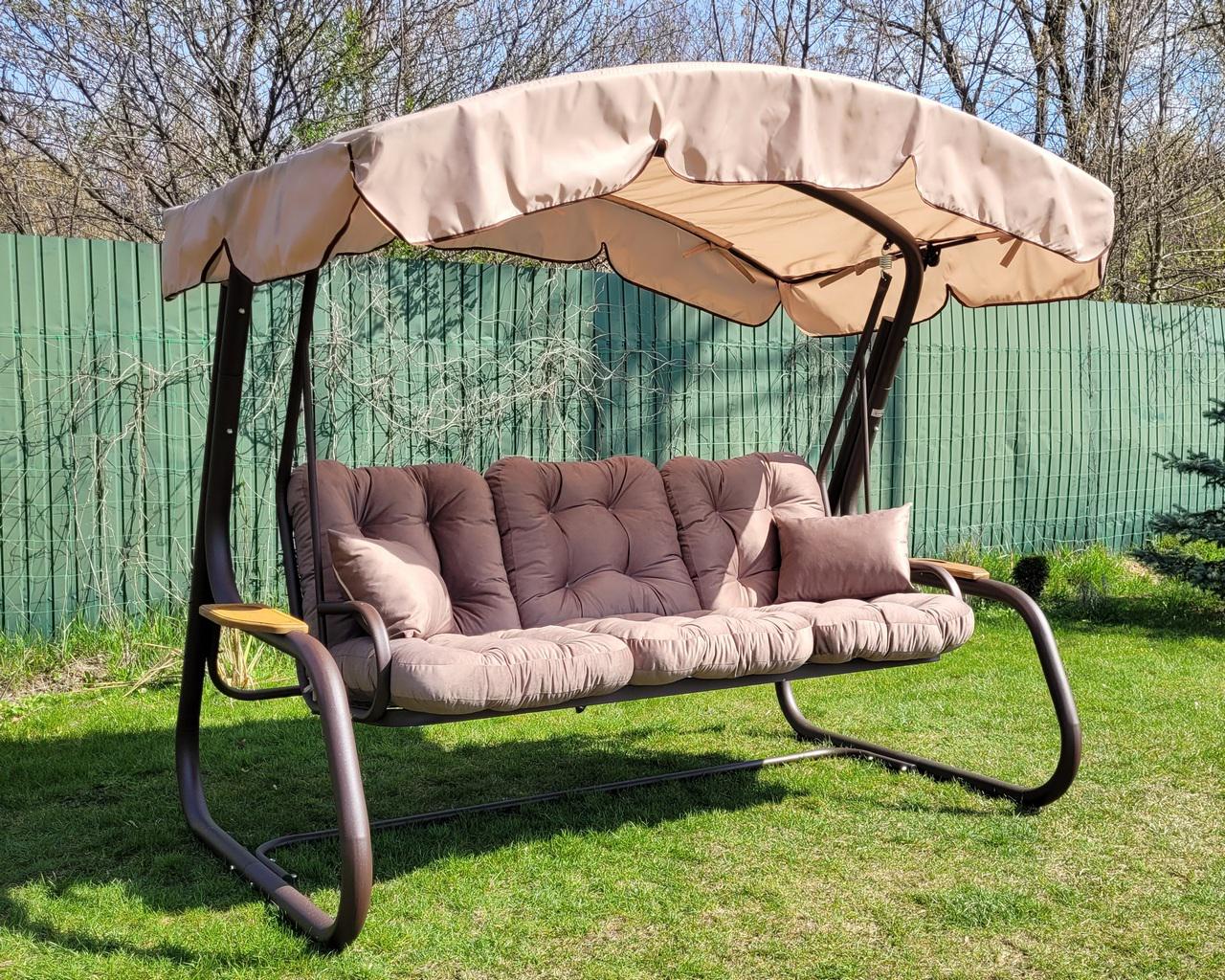 Садова гойдалка GreenGard Камалія (Арт.080) - фото 6 Садова гойдалка GreenGard Камалія (Арт.080) - фото 6