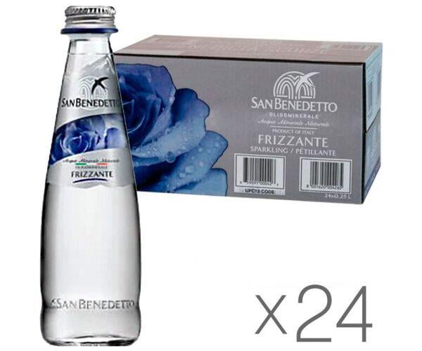 Вода мінеральна газована San Benedetto 24 шт. х 0,25 л (18099) - фото 2 Вода мінеральна газована San Benedetto 24 шт. х 0,25 л (18099) - фото 2
