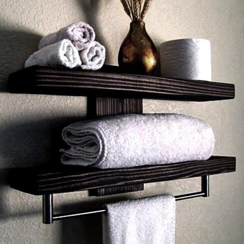 Полка для ванной из дерева Штаргард Венге (ВНП/008812)