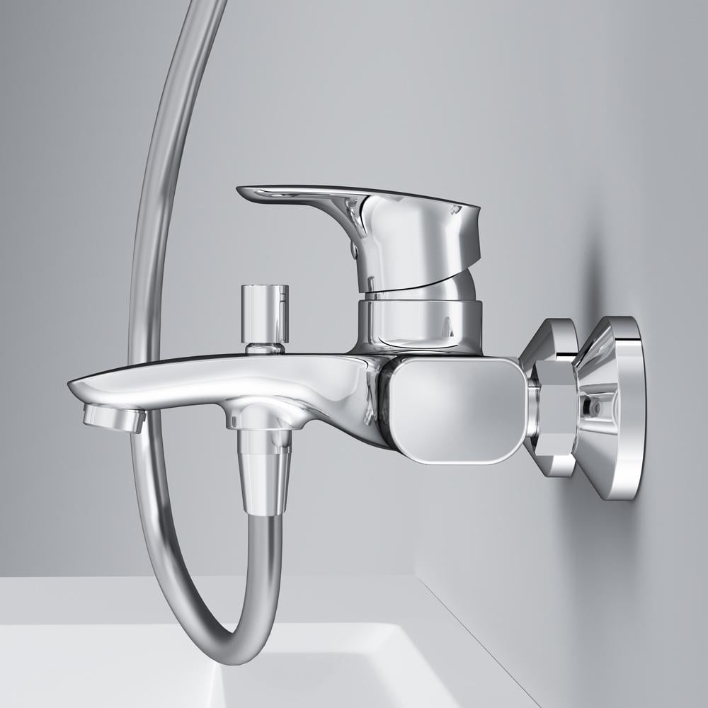 Змішувач для ванної AM.PM Spirit 2.1 F71A10000 одноважільний Хром (130101) - фото 5 Змішувач для ванної AM.PM Spirit 2.1 F71A10000 одноважільний Хром (130101) - фото 5