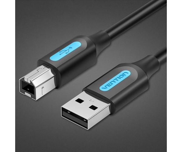 Кабель для принтера Vention COQBG USB 2.0 Type-A Male to Type-B Male 1,5 м Black - фото 2