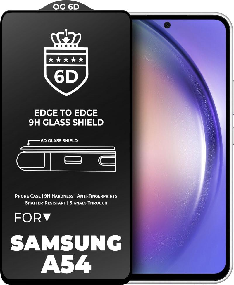 Стекло защитное 6D Samsung Galaxy A54 A546 Glass Shield (33218)