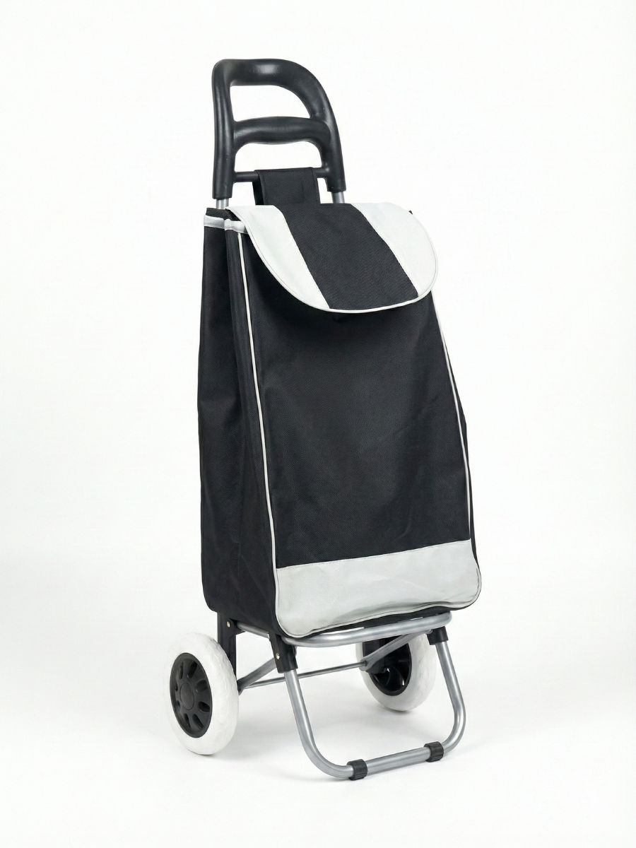 Сумка-тележка хозяйственная на колесах 93х34х26 см 35 л Черный (7887169220)