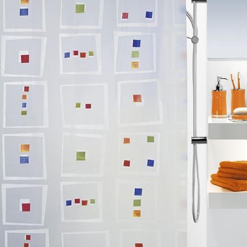 Шторка для ванної кімнати Spirella LINUS 10.40835 180х200 см Білий (35354)