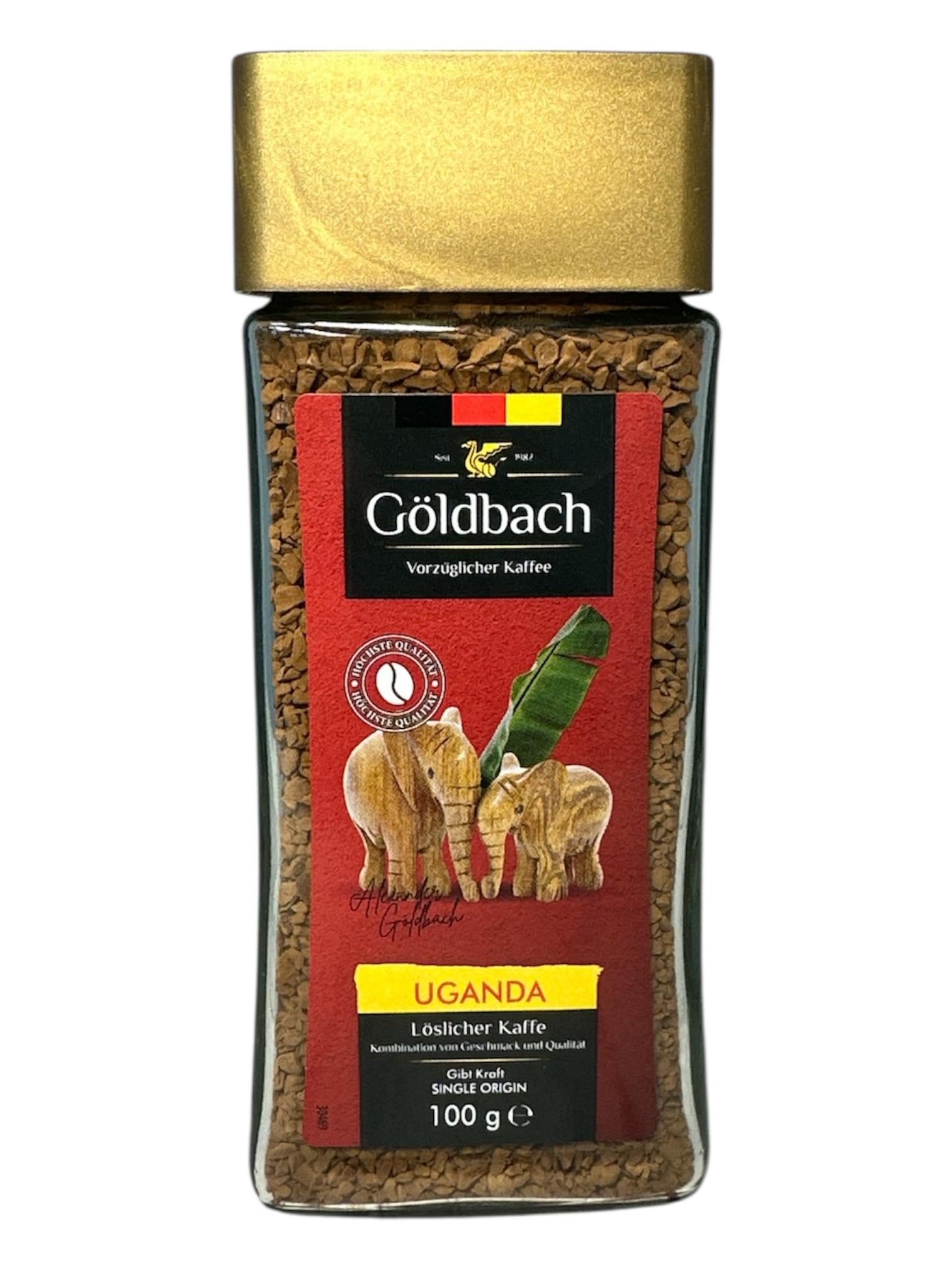 Кофе Goldbach Uganda растворимый в стеклянной банке 100 г (61017)
