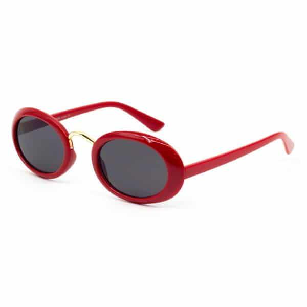 Окуляри сонцезахисні круглі Червоний (А-91) - фото 2