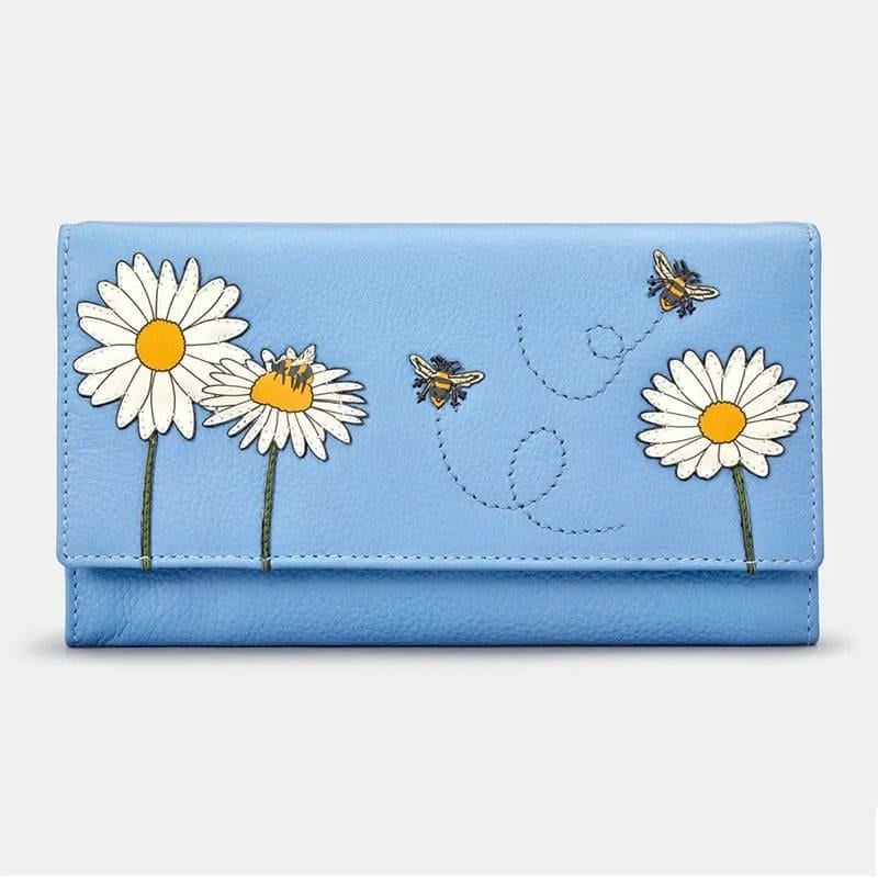 Кошелек женский кожаный Yoshi Y1030 Hodson Bee Happy Blue (Y1030 BEE 21) Кошелек женский кожаный Yoshi Y1030 Hodson Bee Happy Blue (Y1030 BEE 21)