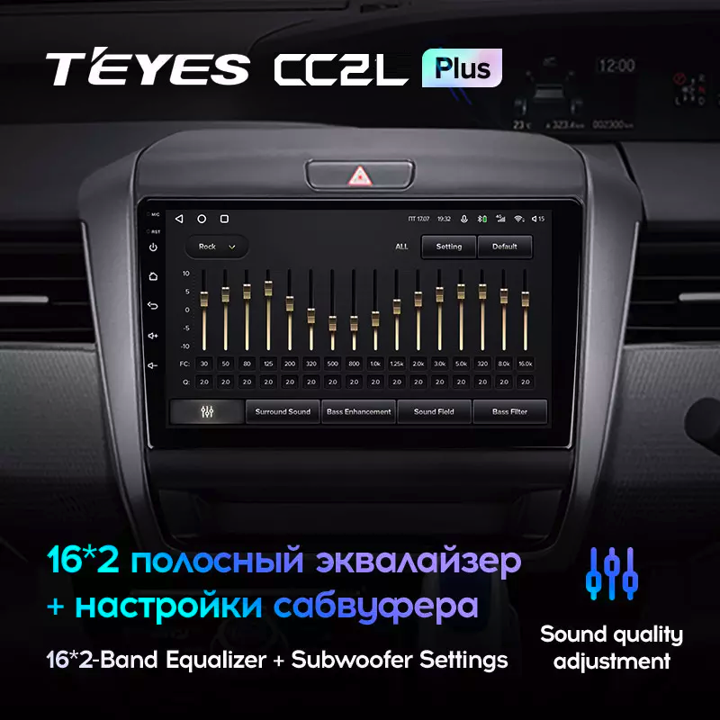 Автомагнитола штатная Teyes CC2L Plus для Honda Freed 2 2016-2020 Android 2/32 Гб (1648628240) - фото 4