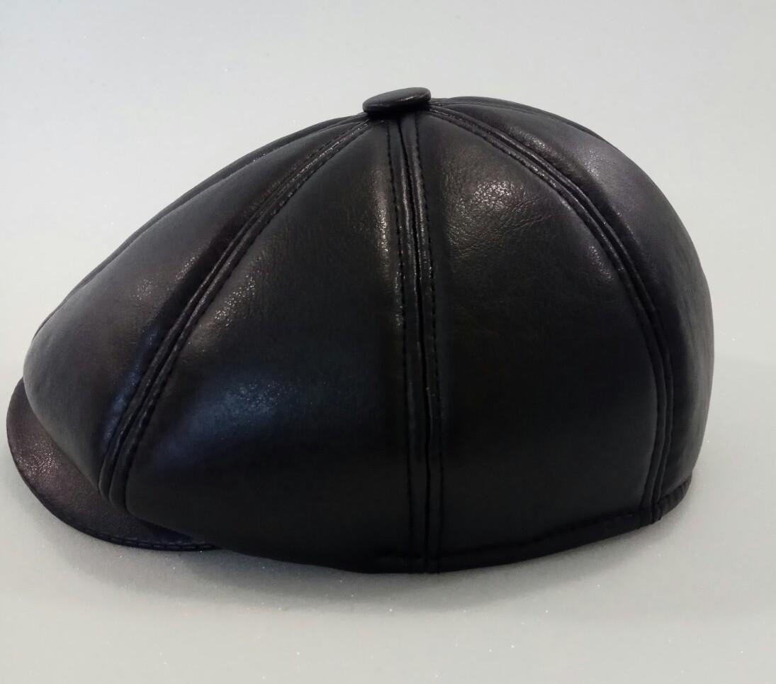 Восьмиклинка Lider екошкіра на утепленій підкладці 55-60 см Чорний (24710034) - фото 2 Восьмиклинка Lider екошкіра на утепленій підкладці 55-60 см Чорний (24710034) - фото 2