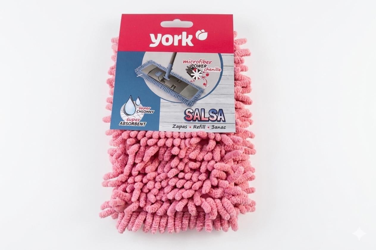 Запасная насадка на швабру York Salsa (081310/pink)