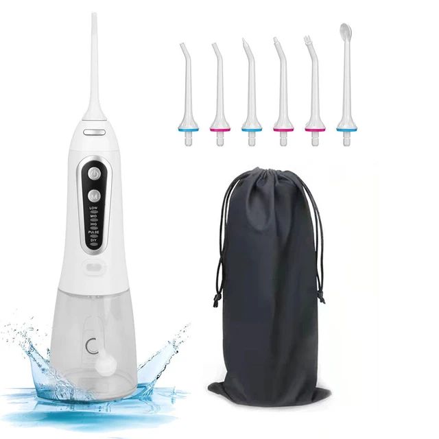 Ирригатор зубной Portable Oral Irrigator 203-2D портативный для полости рта 6 насадок (2290679389)