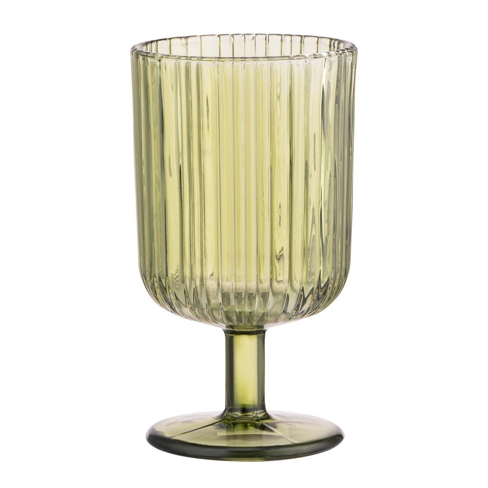 Набір келихів Ardesto AR2630GGR 300 мл 2 шт. Зелений (123501) - фото 4