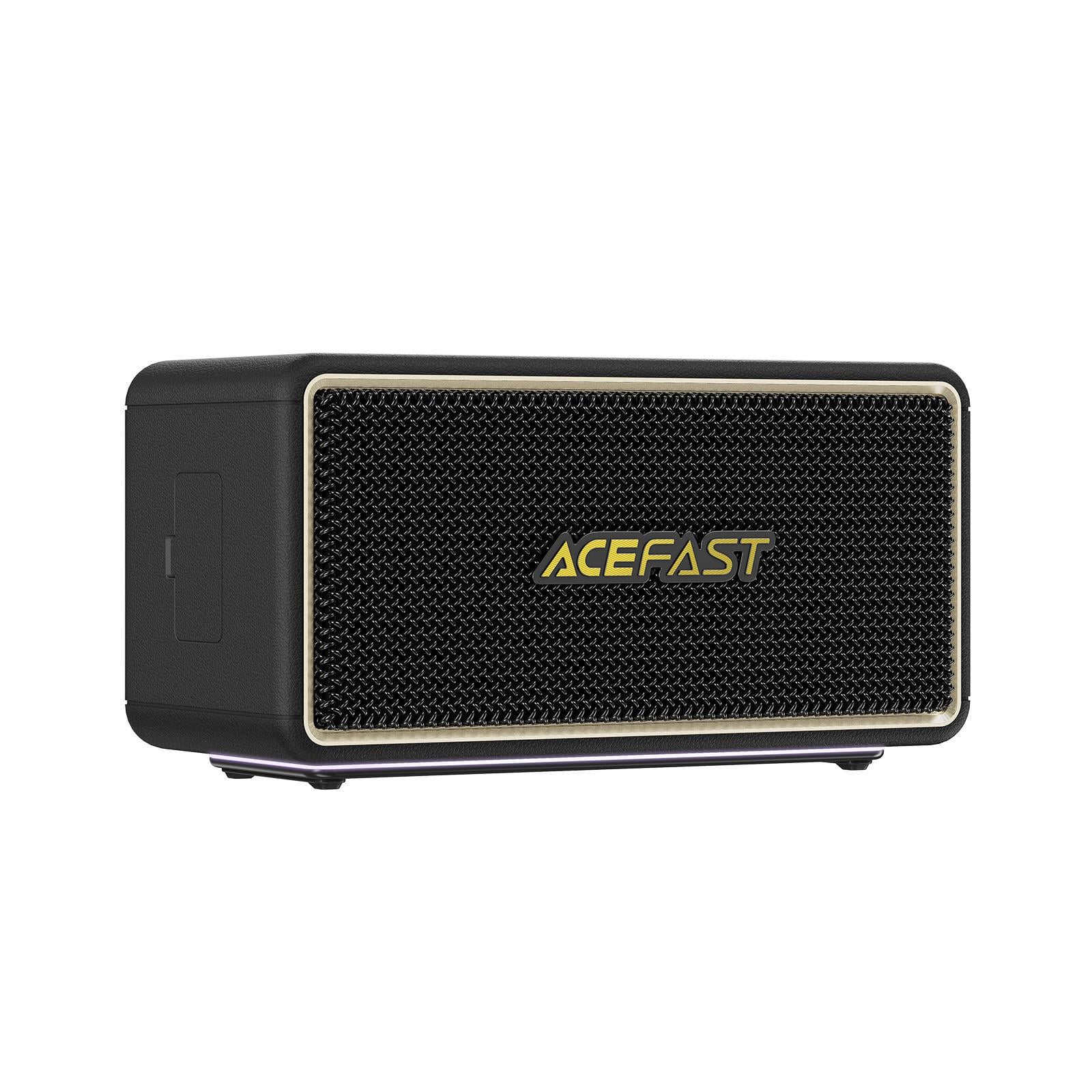 Портативная колонка Acefast K3 Max portable wireless speaker Black (6974316285038)