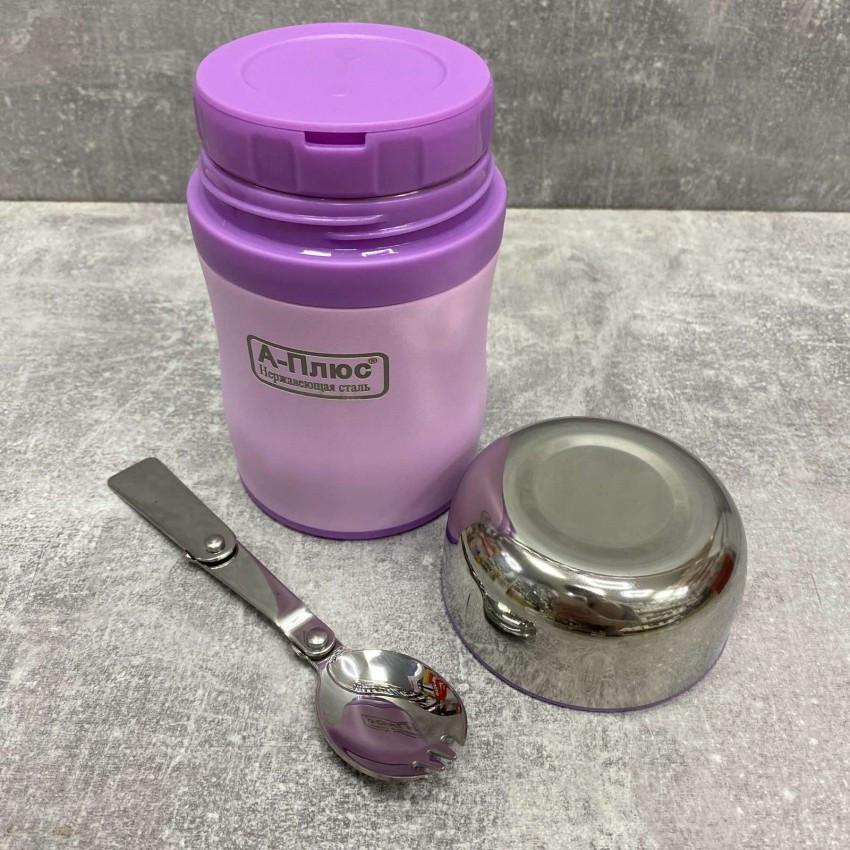 Термос A-PLUS 1770 із нержавіючої сталі 350 мл Рожевий (1875698402) - фото 2 Термос A-PLUS 1770 із нержавіючої сталі 350 мл Рожевий (1875698402) - фото 2