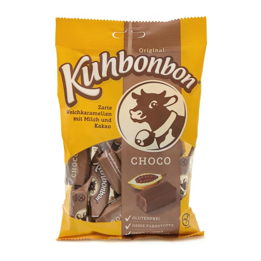 Цукерки без глютену Kuhbonbon "Корівка" шоколад 200 г (4028452029215)