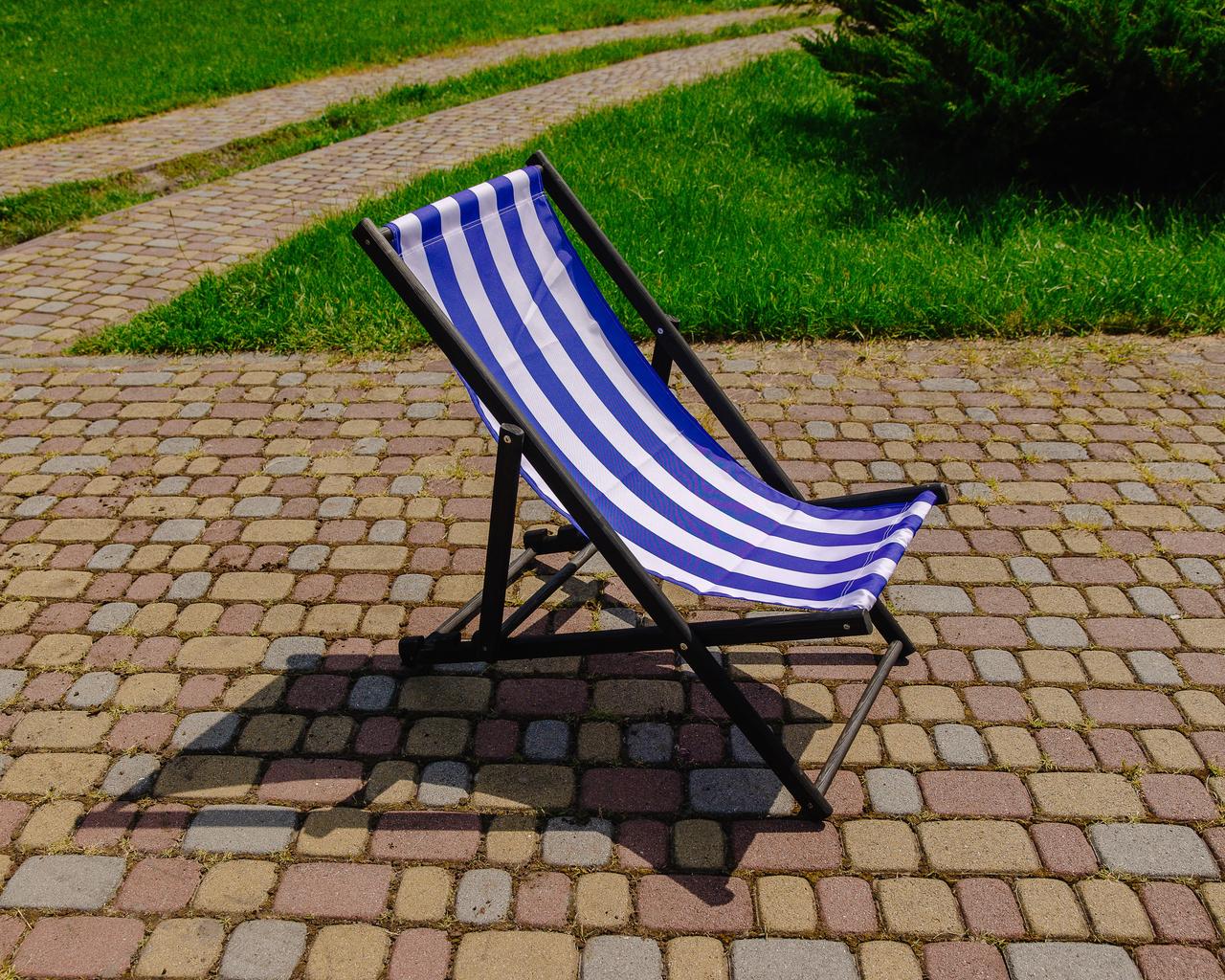 Шезлонг для дачи тканевый XRmaster Черный/Синий (КШ-003/3) - фото 5 Шезлонг для дачи тканевый XRmaster Черный/Синий (КШ-003/3) - фото 5