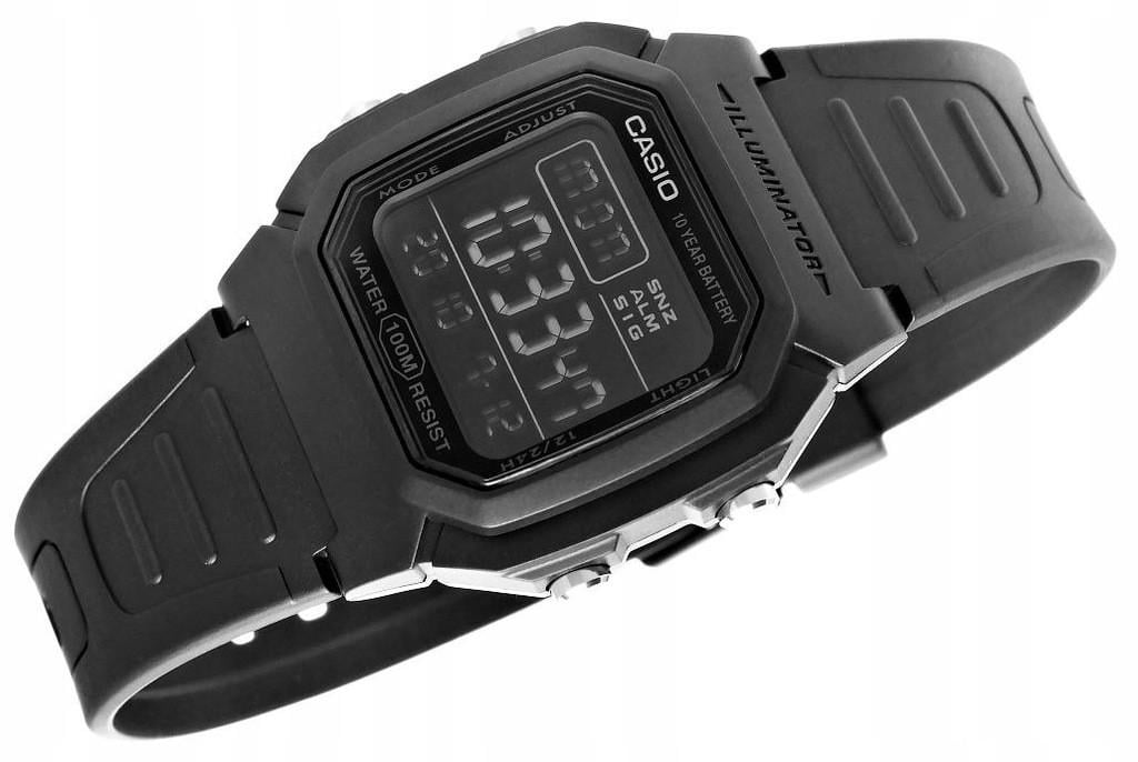 Наручные часы мужские Casio W-800H-1BVEF (1355874065) - фото 3 Наручные часы мужские Casio W-800H-1BVEF (1355874065) - фото 3