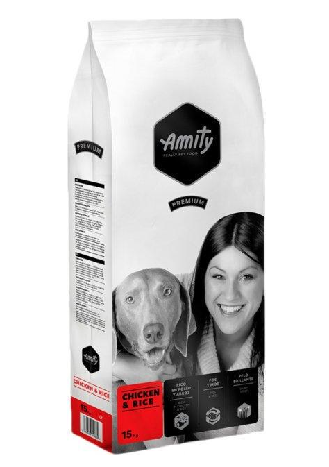 Корм сухой для собак Amity Chicken&Rice 15 кг (1227269593) - фото 1 Корм сухой для собак Amity Chicken&Rice 15 кг (1227269593) - фото 1