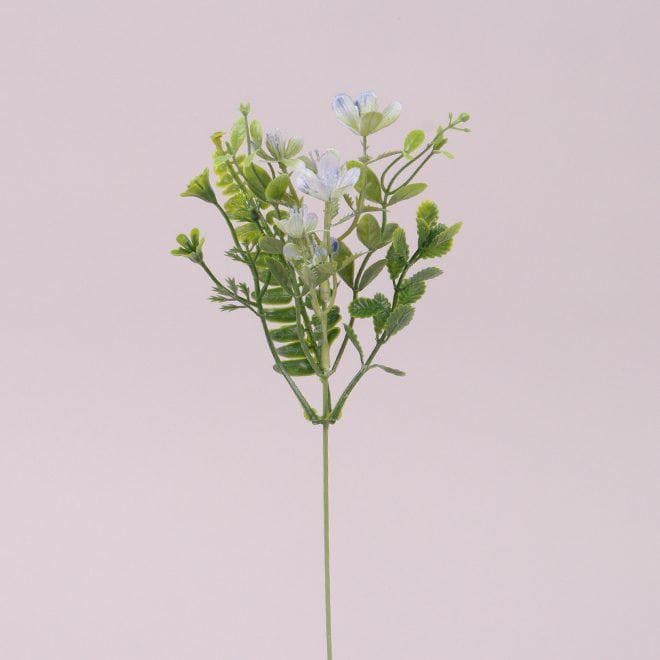 Веточка декоративная с голубым цветом Flora 12 шт. (73105)