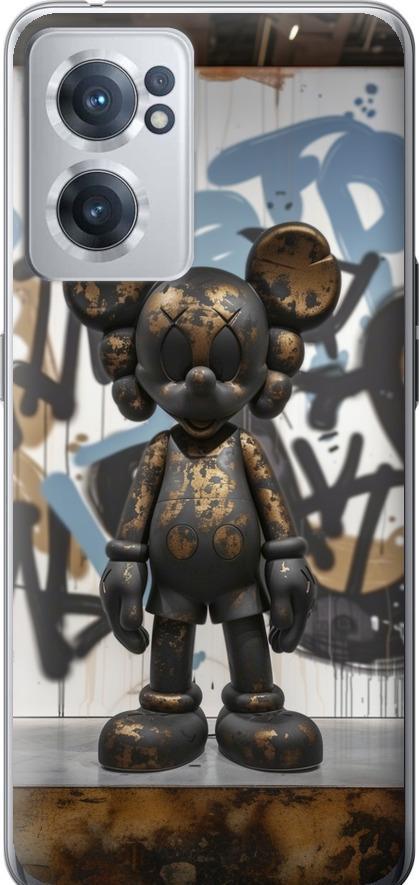 Чехол на OnePlus Nord CE 2 Bronze kaws v2 (6098u-2589-42517)