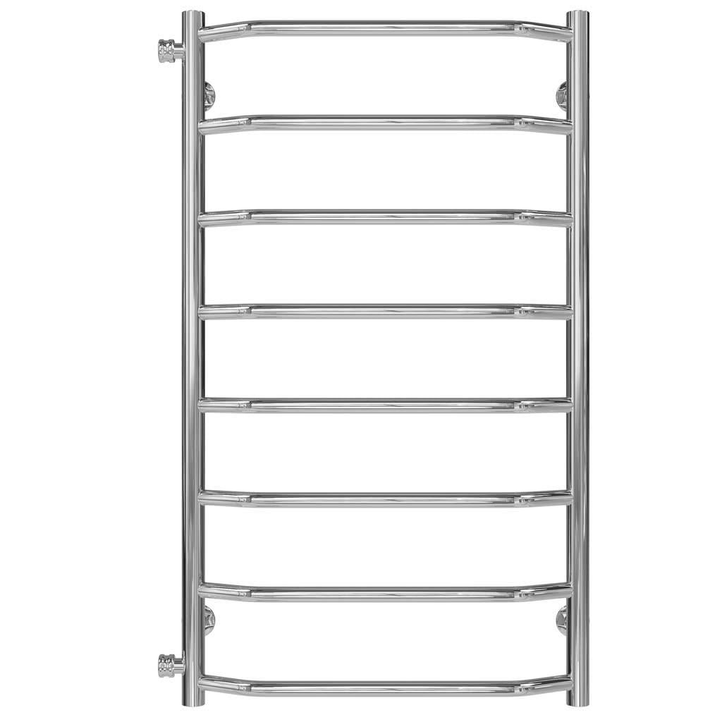 Полотенцесушитель водяной Deffi Трапеция П8 боковое левое подключение нержавеющая сталь 500х900 мм Хром (C.TR.90.50.8.C.B)