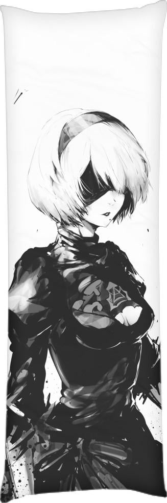 Подушка дакимакура Nier Automata 5 60x180 см (14102427)