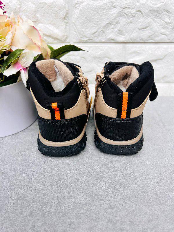 Сапожки для мальчика зимние Clibee 1888 р. 22 14,5 см Черно-бежевый (1888) - фото 3 Сапожки для мальчика зимние Clibee 1888 р. 22 14,5 см Черно-бежевый (1888) - фото 3