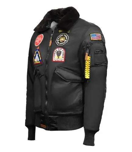 Бомбер Top Gun Eagle CW45 Jacket L Black (TGJ1938BL) - фото 4