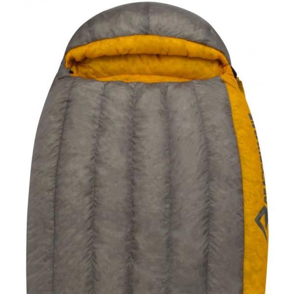 Кокон Sea to Summit Spark SpII 2019 Left Zip Dark Gray / Yellow, Regular (ASP2-R) - фото 6