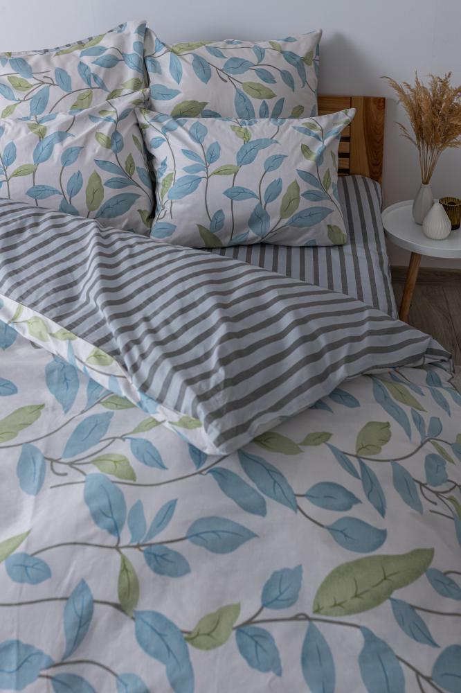 Комплект постельного белья ТЕП Soft Dreams Spring Basil двуспальный 175x210 см наволочки 2x70х70 см (17921) - фото 4 Комплект постельного белья ТЕП Soft Dreams Spring Basil двуспальный 175x210 см наволочки 2x70х70 см (17921) - фото 4