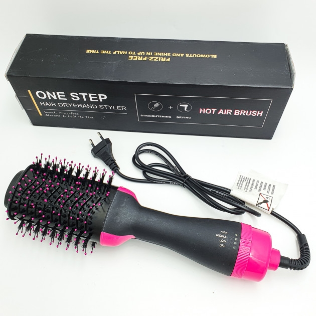 Фен для волосся One step Hair Dryer щітка/гребінець/випрямляч 1000 Вт (tf4285) - фото 7