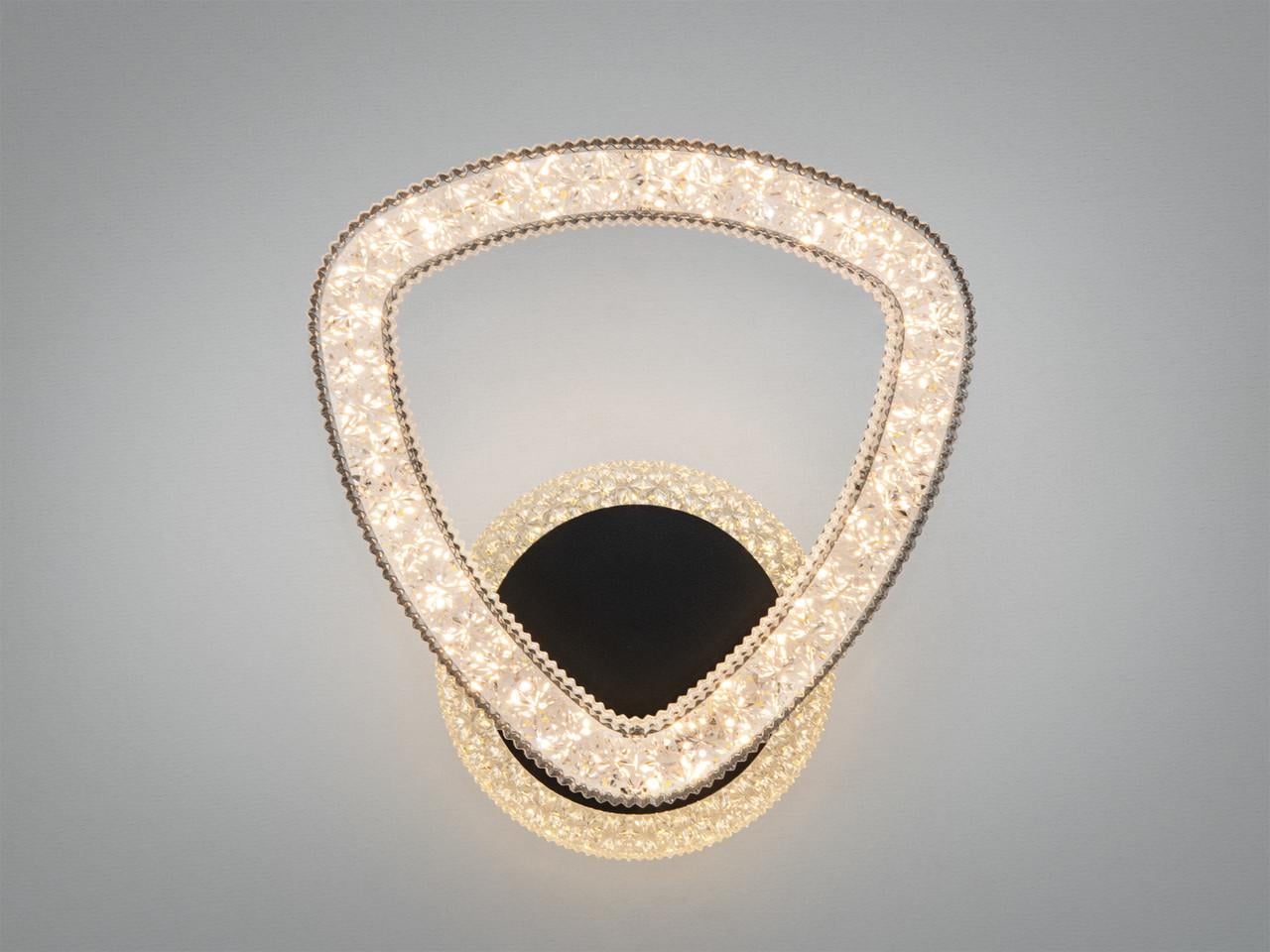 Бра LED для гостиной Diasha 6633/1BK 13W Черный (3100521008)