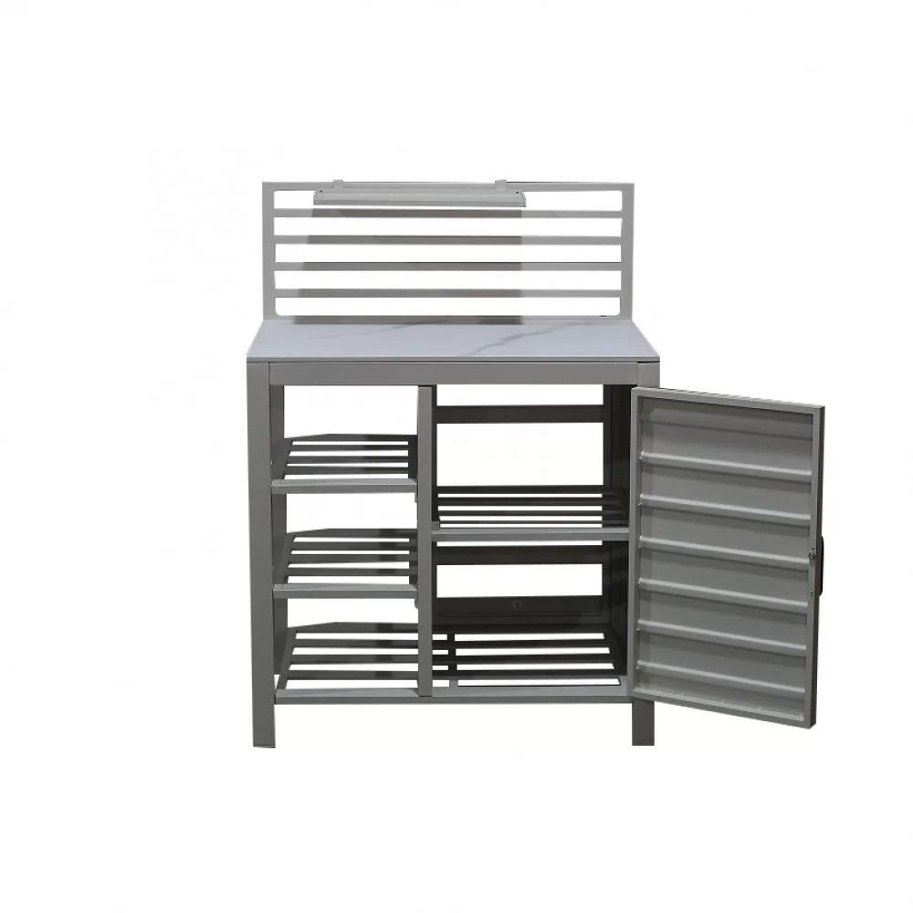 Уличная кухня SKANDI с раковиной, Таупе (SKANDI) - фото 12