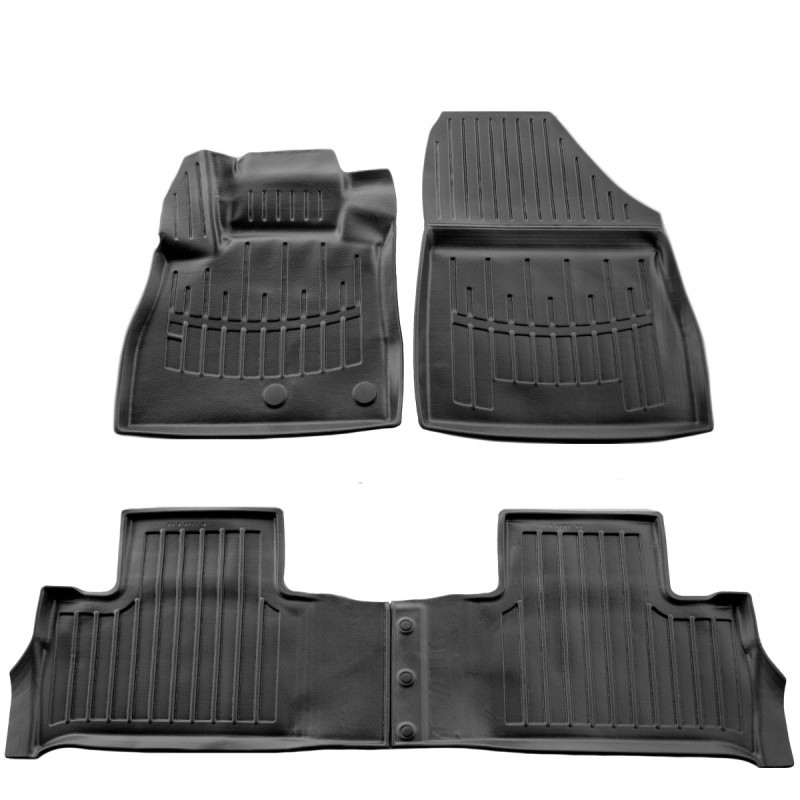 Автоковрики 3D Stingray Renault Grand Scenic 4 шт. Черный (1774319997)