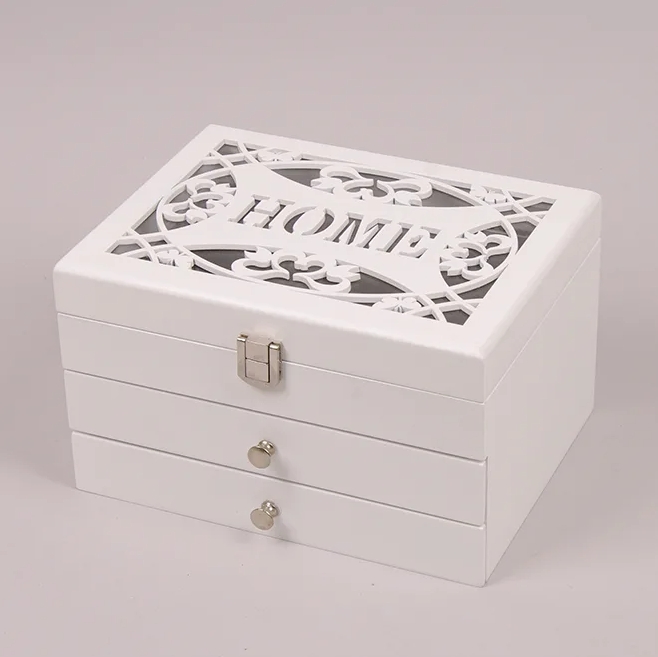 Шкатулка для бижутерии Flora Белый (26750)